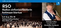Kuvassa Radion Sinfoniaorkesteri sekä solisti Christoffer Sunddqvist.
